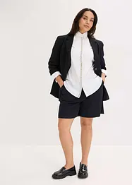 Bluse med strassapplikasjon, bonprix