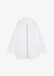 Bluse med strassapplikasjon, bonprix