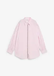 Bluse med strassapplikasjon, bonprix