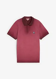 Piké-poloskjorte i vasket look, bonprix