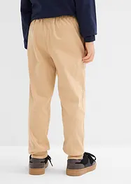 Joggebukse i 100% økologisk bomull (2-pack), bonprix