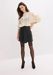 Strømpebukse i straps-strømpe look 30 DEN, bonprix