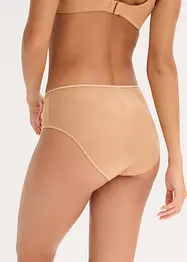 Truse med høy midje og skimrende materiale, bonprix