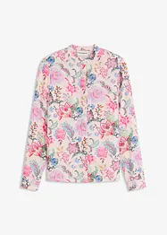 Bluse med blomsterprint, bonprix