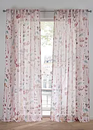 Gardin med blomsterprint (1-pack), bonprix