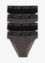 Truse med bomull (4-pack), bonprix