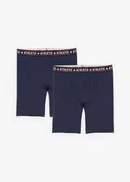 Boksershorts med lange ben (2-pack), bonprix