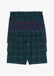 Vid boksershorts i bomullsjersey (3-pack), bonprix