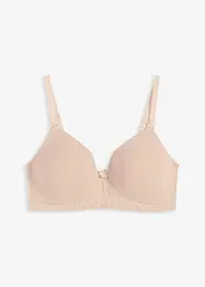 Padded amme-BH uten bøyle med økologisk bomull, bonprix