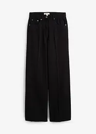 Twillbukse i 100% bomull med legg, bonprix
