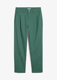 Barrel bukse i twill, bonprix