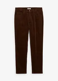 Slim Fit-kordfløyelsbukse med stretch og komfortsnitt, bonprix
