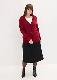 Finstrikket jakke, bonprix