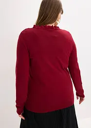 Finstrikket jakke, bonprix