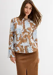 Trikotbluse i myk modalmiks, bonprix