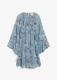Tunikakjole av strukturert chiffon, bonprix