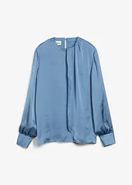 Bluse i lett sateng, bonprix