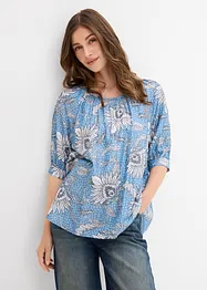 Bluse i lett viskosemiks, bonprix