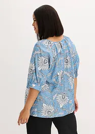 Bluse i lett viskosemiks, bonprix