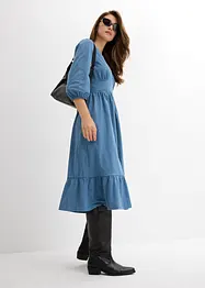 Jerseykjole i 100% bomull, bonprix