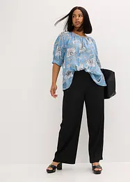 Bluse i lett viskosemiks, bonprix