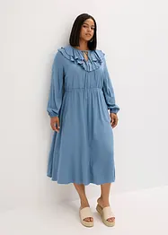 Maxikjole i lett viskose, bonprix