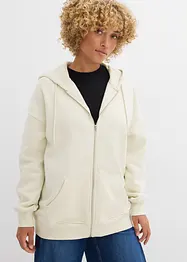 Sweatjakke med hette, bonprix