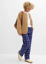 Flanellbukse i 100% økologisk bomull, bonprix