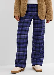 Flanellbukse i 100% økologisk bomull, bonprix