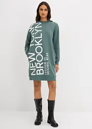 Oversized trikotkjole i myk bomullsmiks, bonprix