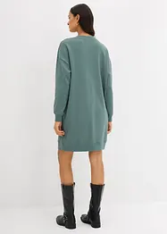 Oversized trikotkjole i myk bomullsmiks, bonprix