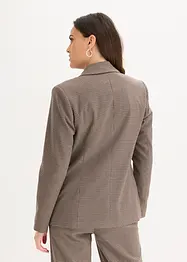 Oversized blazer med rutemønster, bonprix