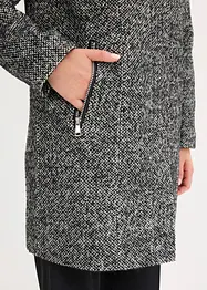 Ledig, kort kåpe i ull-stil, bonprix