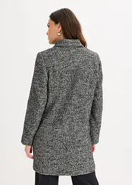 Ledig, kort kåpe i ull-stil, bonprix