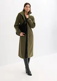 Kåpe med ull-look, bonprix