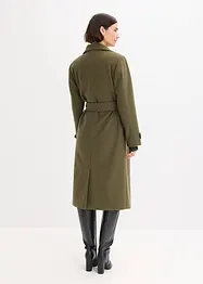 Kåpe med ull-look, bonprix