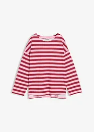 Oversized topp i ren bomull, bonprix