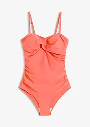 Shape-badedrakt i omslagslook, middels formende, bonprix