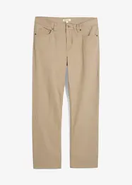 Regular Fit-twillbukse i ren bomull, Straight, bonprix