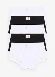 Panty med myk økologisk bomull (5-pack), bonprix