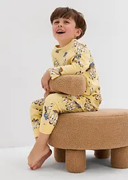 Pyjamas i 100% økologisk bomull (4-delt sett), bonprix