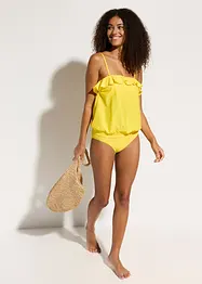 Bandeau-tankini (2-delt sett) med Multiway-stropper, bonprix