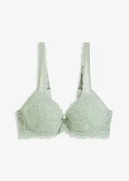 Padded-BH med blomsterblonde, bonprix