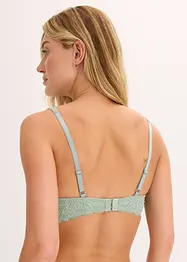 Padded-BH med blomsterblonde, bonprix