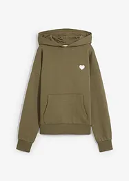Oversized hettegenser av myk bomullmiks, bonprix