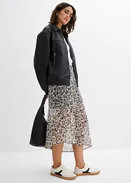 Oversized jakke i imitert skinn, bonprix