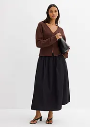 Cardigan i viskosemiks, bonprix