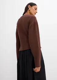 Cardigan i viskosemiks, bonprix