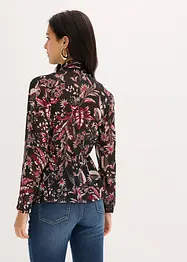 Chiffonbluse med sløyfe, bonprix