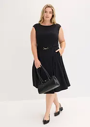 Kjole med belte (2 deler), bonprix